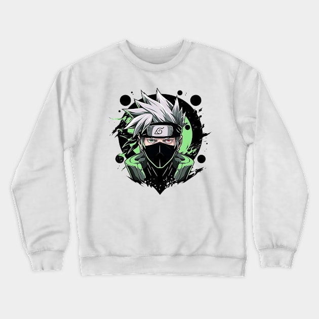 kakashi Crewneck Sweatshirt by fancy ghost